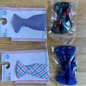 Kids~Children pre-tied clip on necktie~Bow Ties~Easter~weddings~formal suit wear